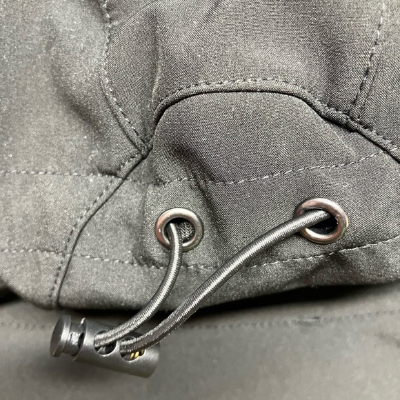 Women’s Snow/Ski Jacket, Soft Shell, Size S, Black/Neon Closures, by DSG - Picture 7 of 7